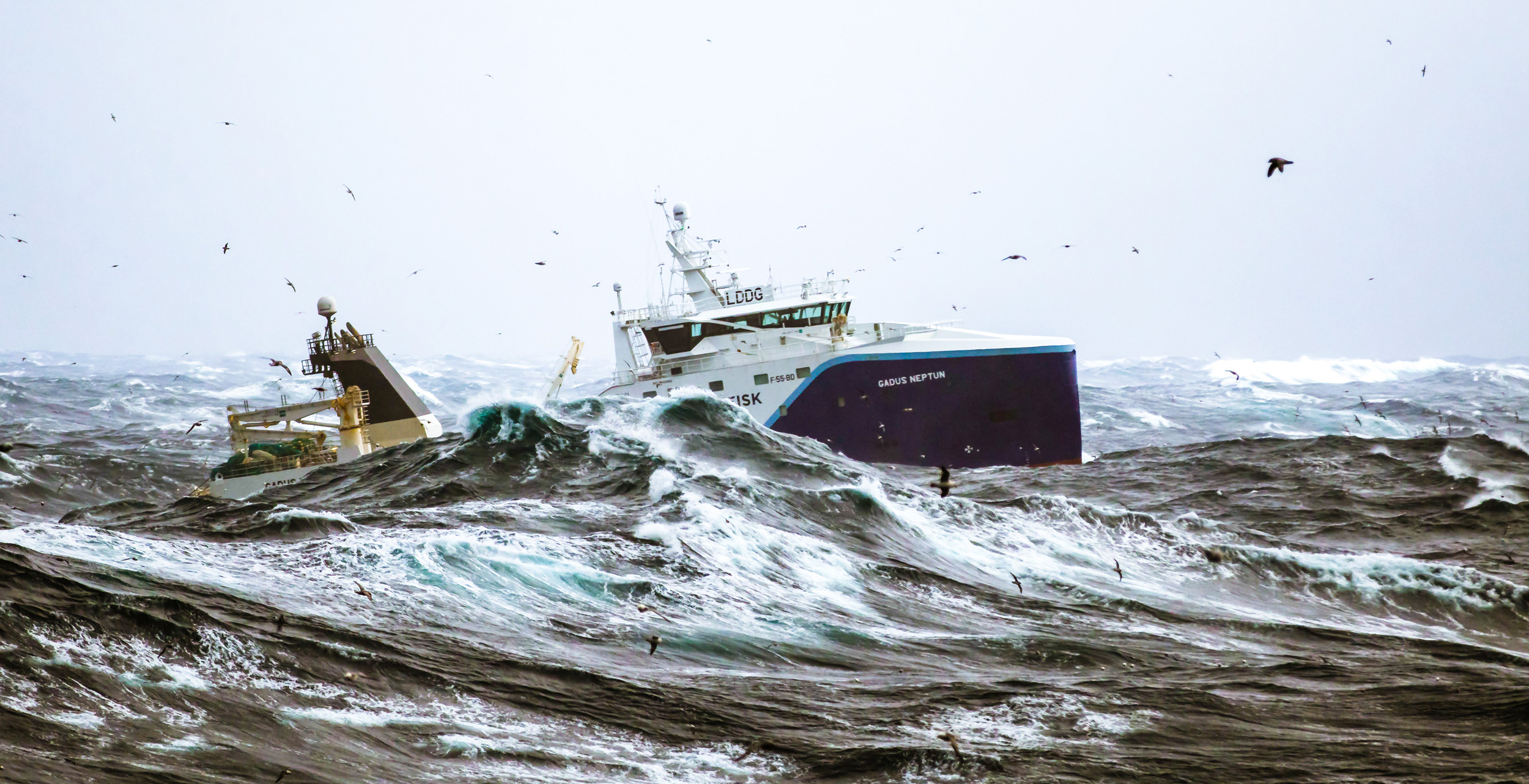 Fartøy i grov sjø